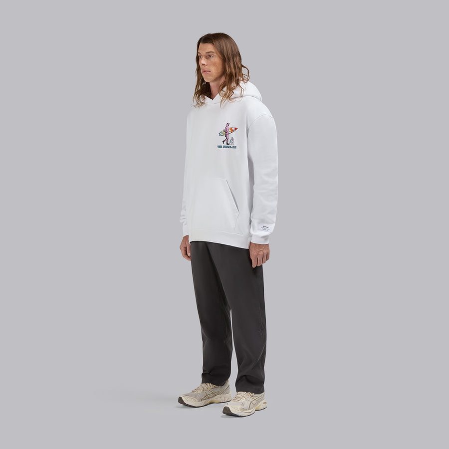 SURF OUTLAW HOODIE - WHITE