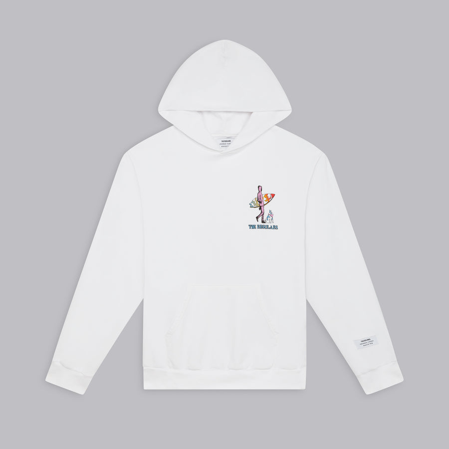 SURF OUTLAW HOODIE - WHITE