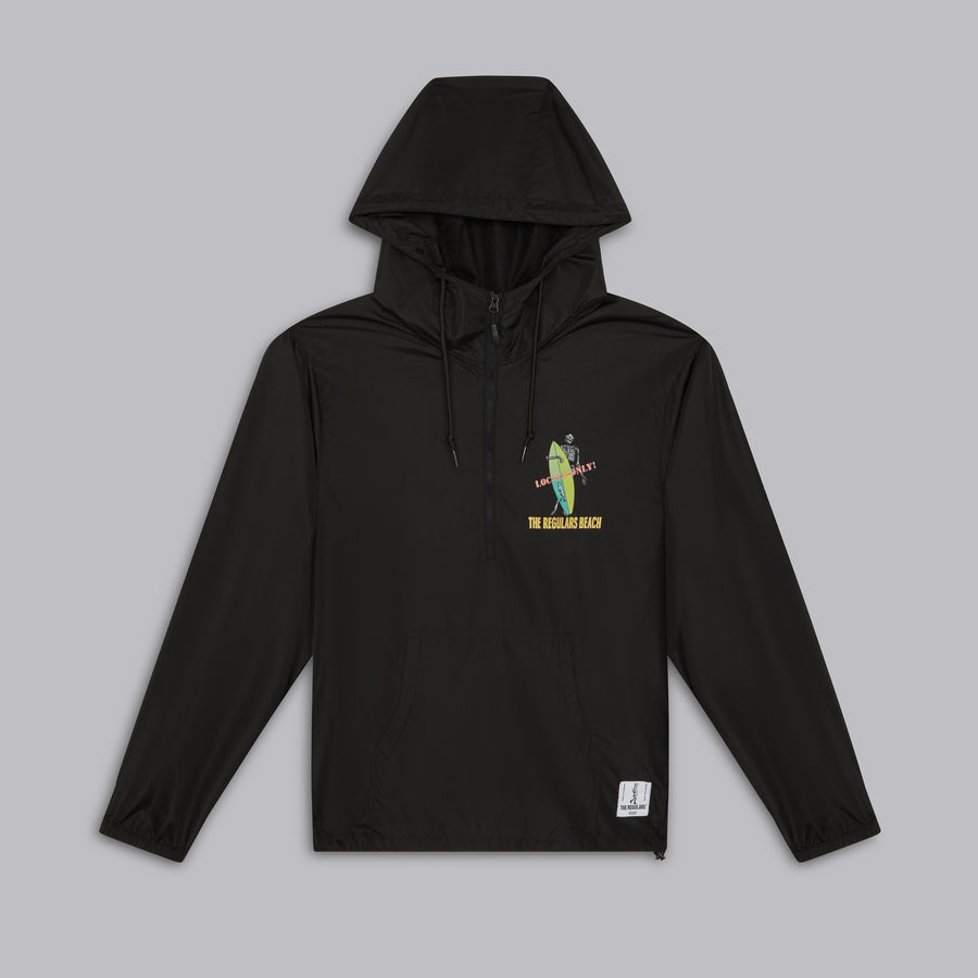 LOCALS ONLY ANORAK - BLACK