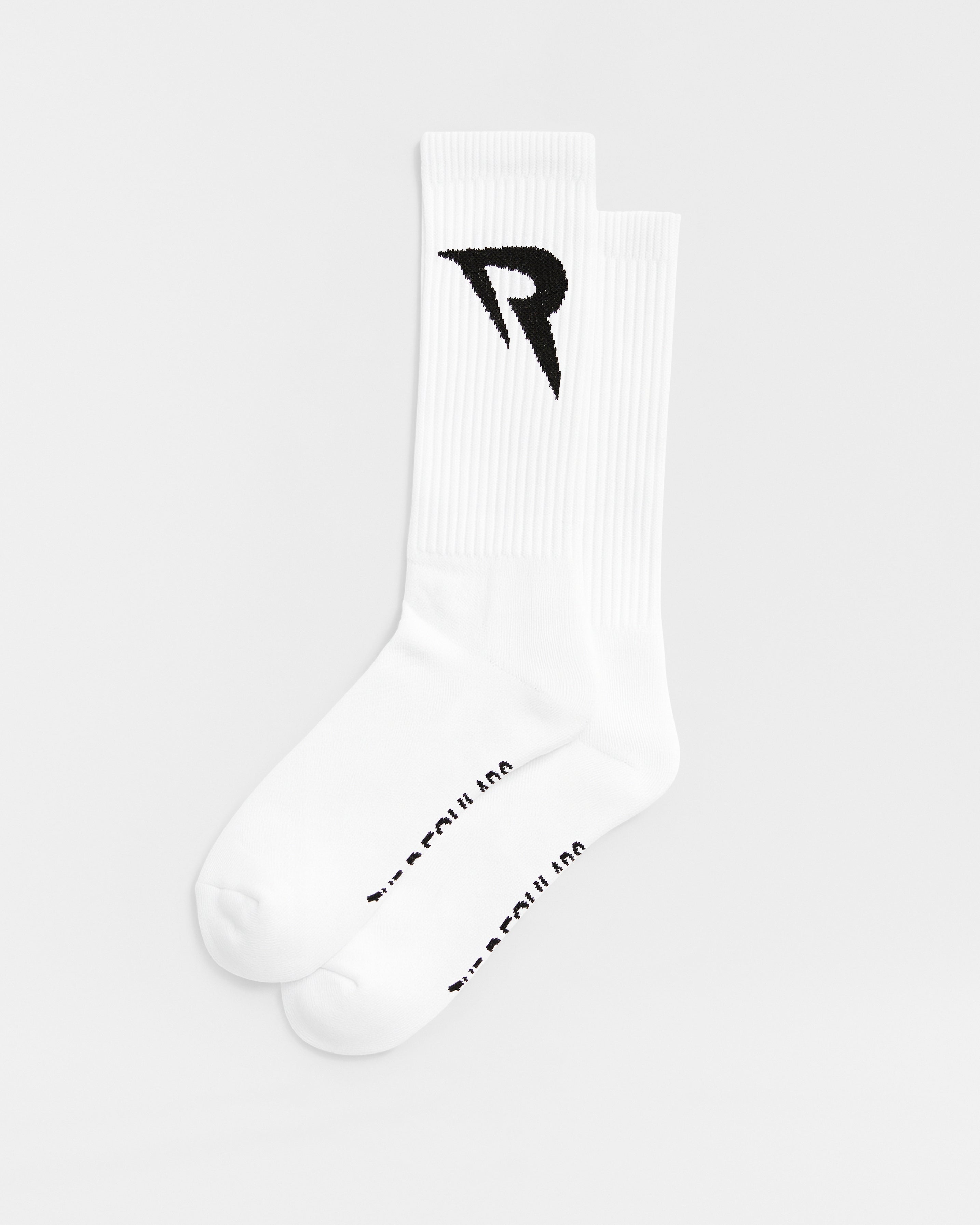 The Symbol Sock White (3 Pairs)