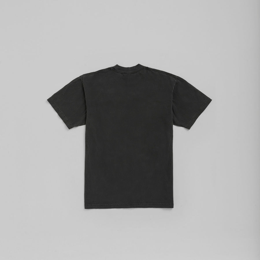 THE REGULARS LOGO TEE -  VINTAGE BLACK