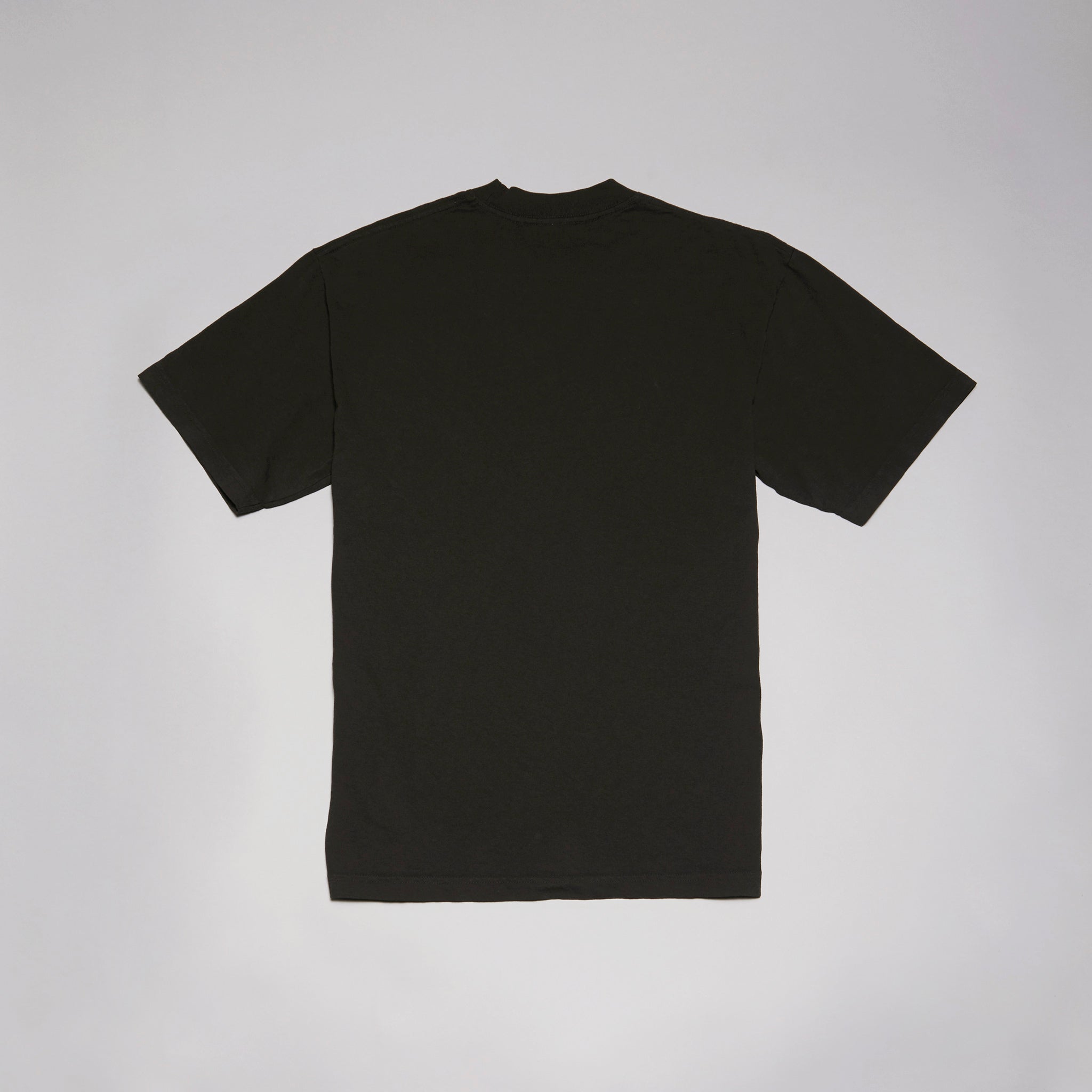 Black T Shirt Blank Back